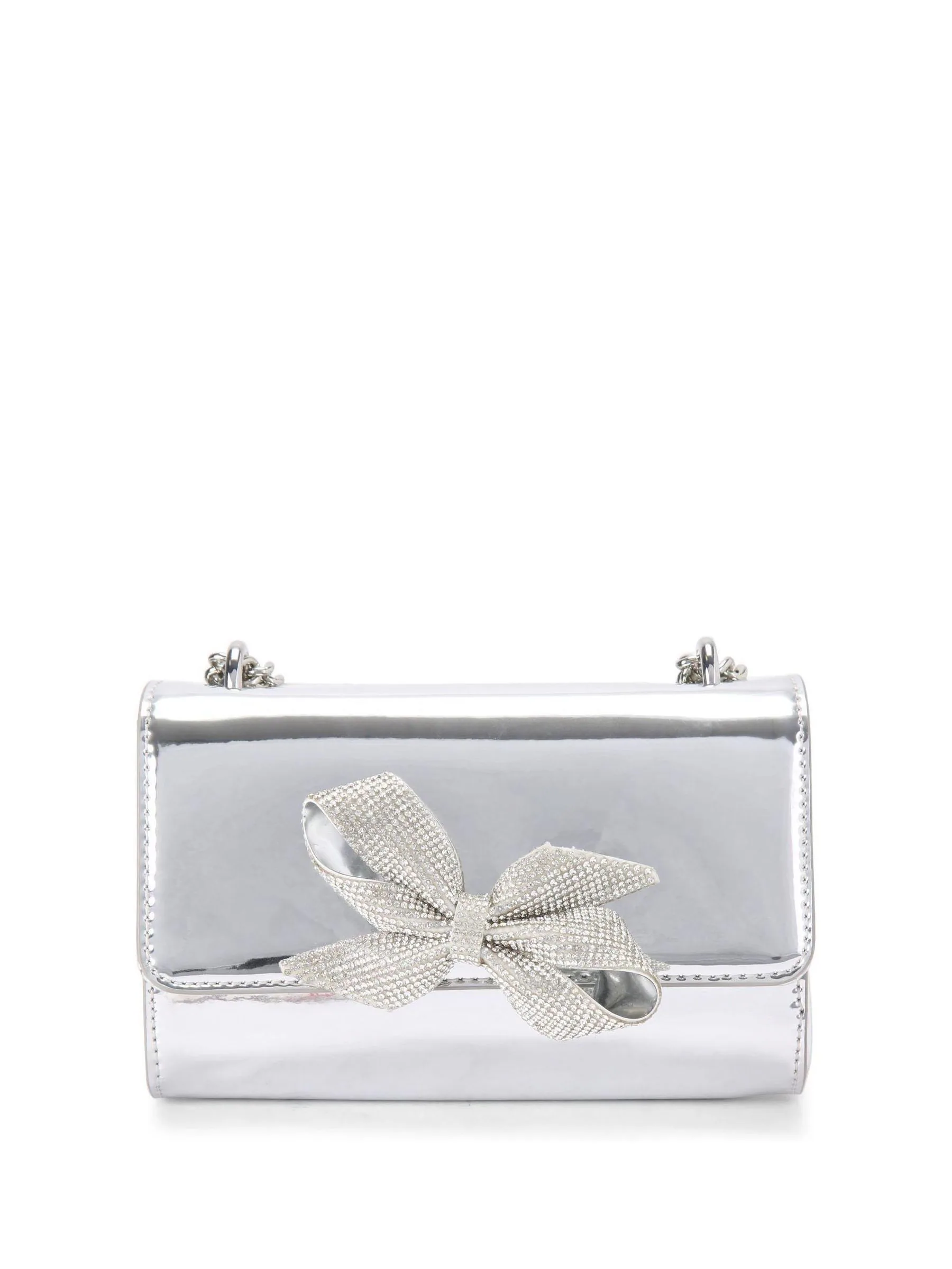 Zilver - KG Kurt Geiger Adore Clutch Bag