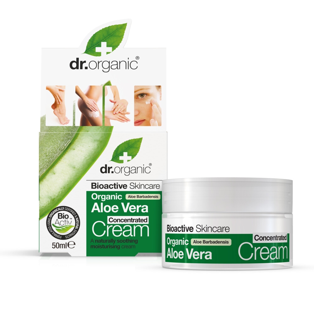 Dr. Organic Aloe Vera Geconcentreerde crème50 ml