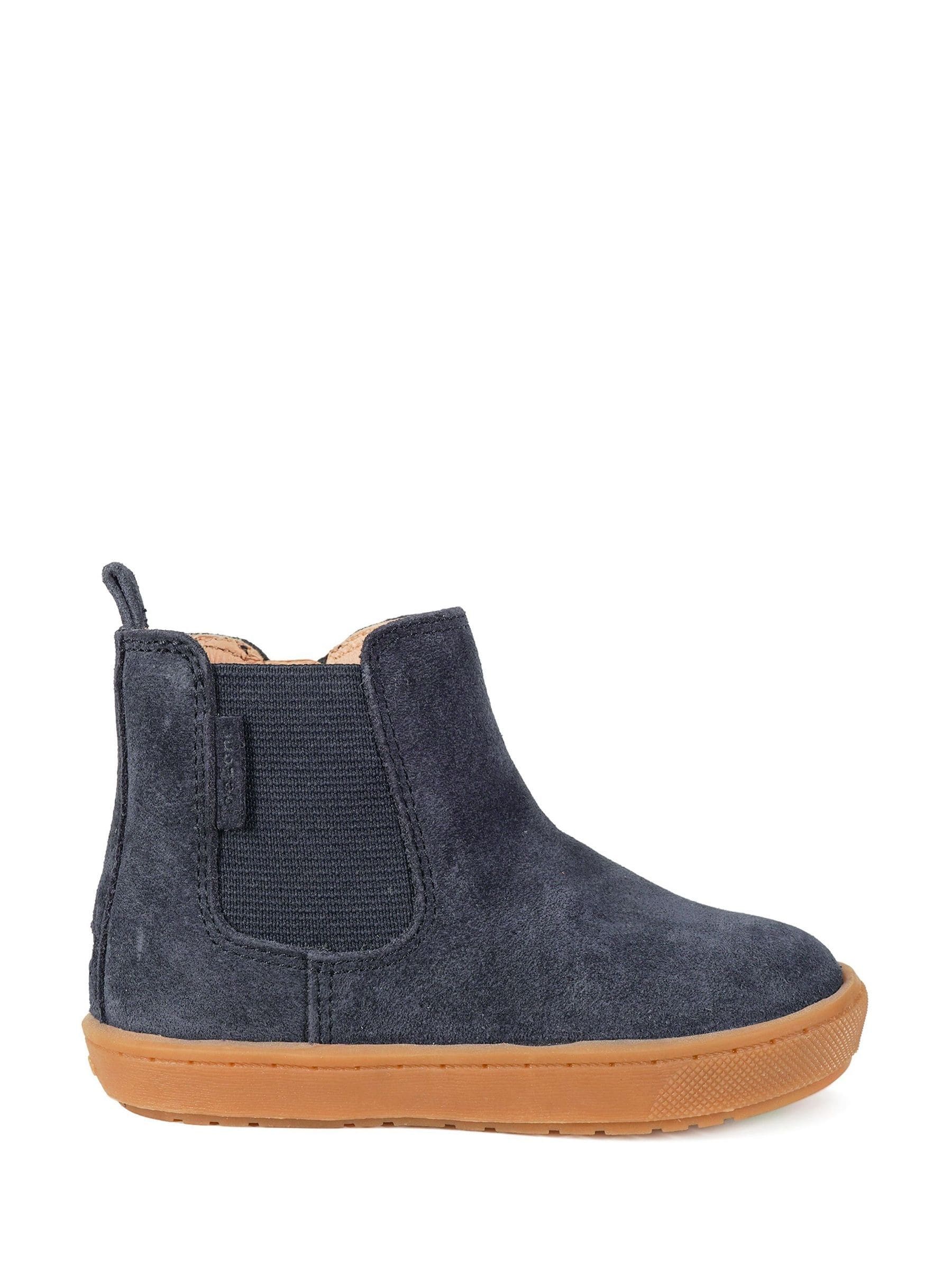 ToeZone Sam suède leren Boots met elastische inzet en rits voor Jongens