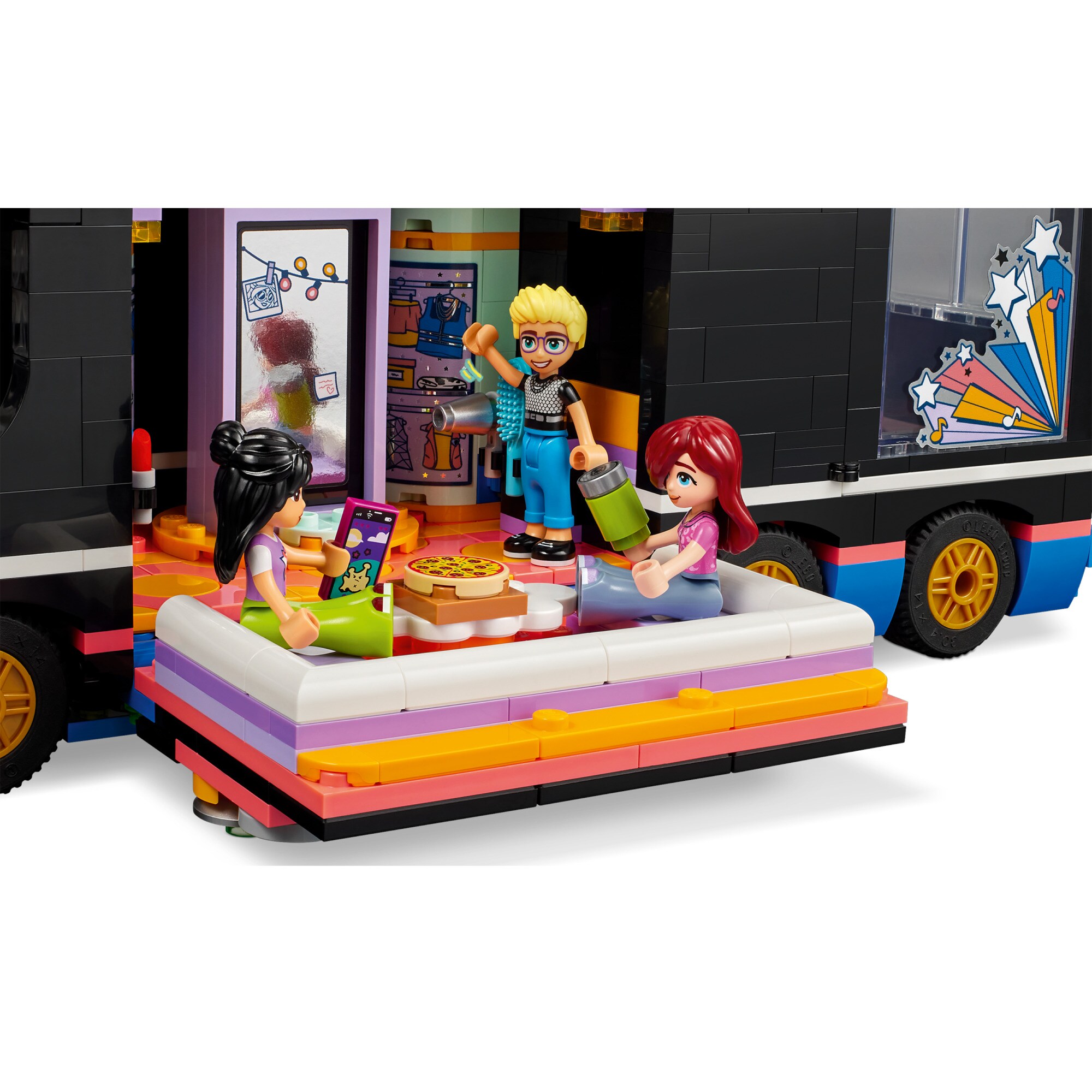 LEGO Konstruktionsspielzeug Friends Popstar-Tourbus