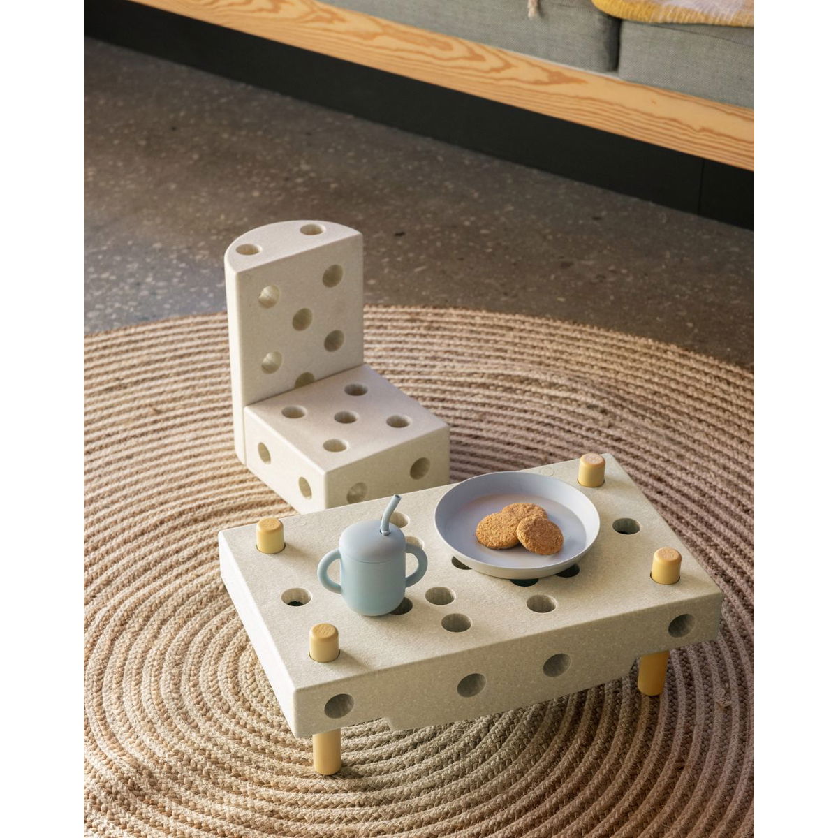 MODUMODU   Curiosity Set sand grey