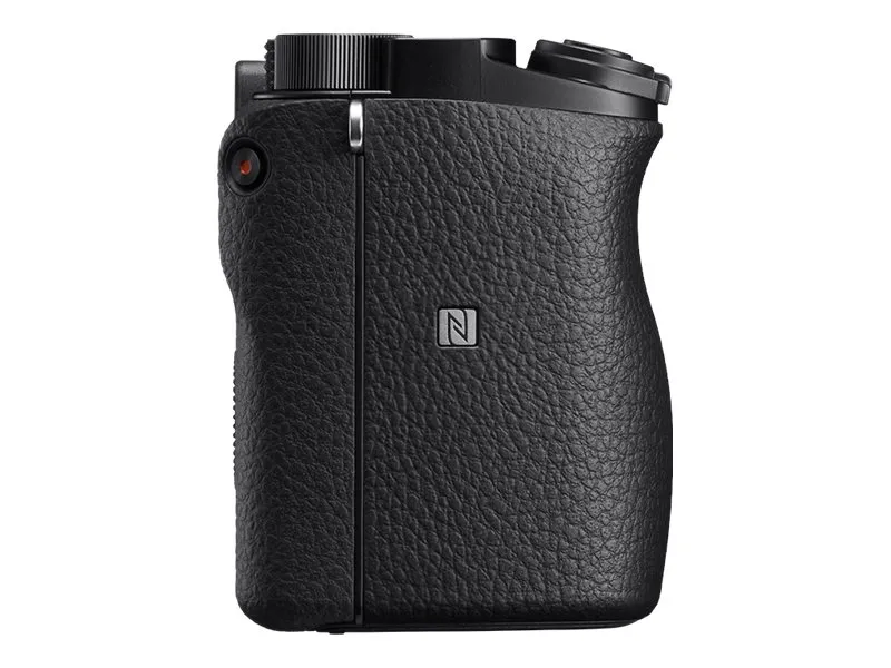 Sony a6100 ILCE-6100L - Digitalkamera - spejlløst - 24.2 MP - APS-C - 4K / 30 fps - 3x optisk zoom 16-50 mm objektiv - Wi-Fi, NFC, Bluetooth - sort