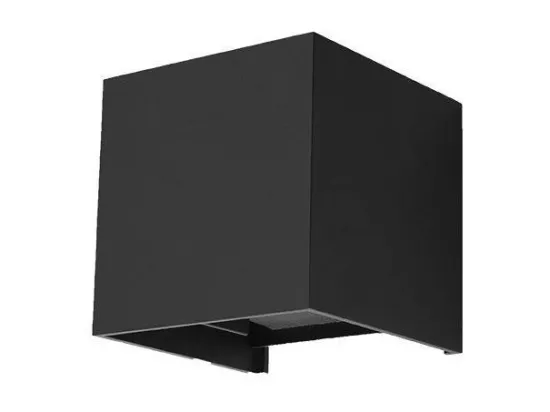 Sollux LUCA Applique murale LED 1 Light Up Down Flush Noir