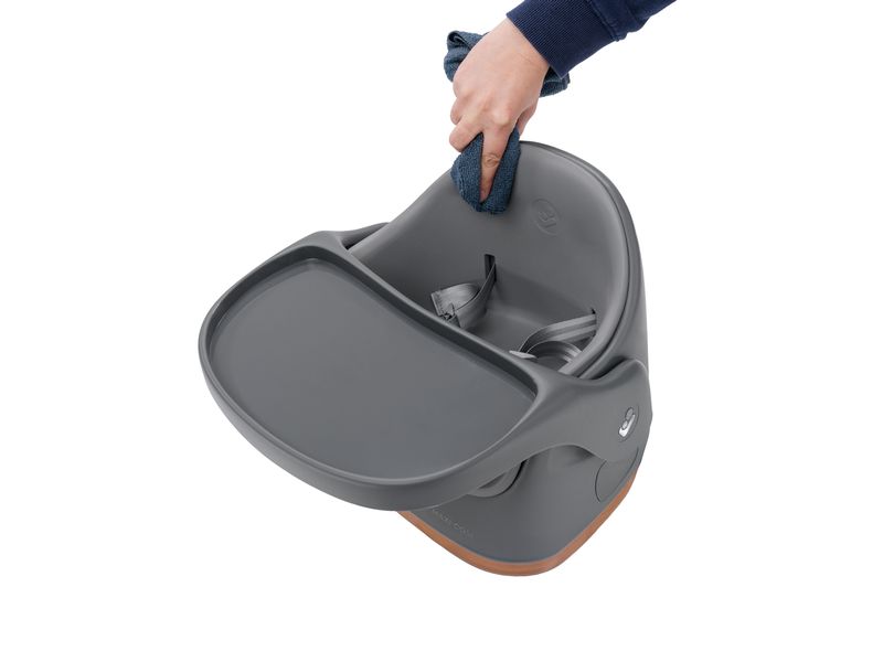 MAXI-COSI Tischsitz Jay Graphit Tisch-Sitzerhöhung mit Tablett – elegance Graphite