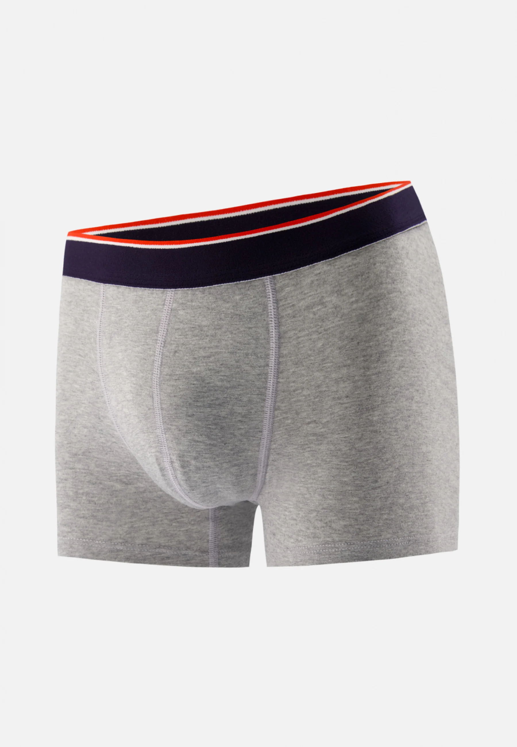 Boxer en coton-Marius Gris Chiné