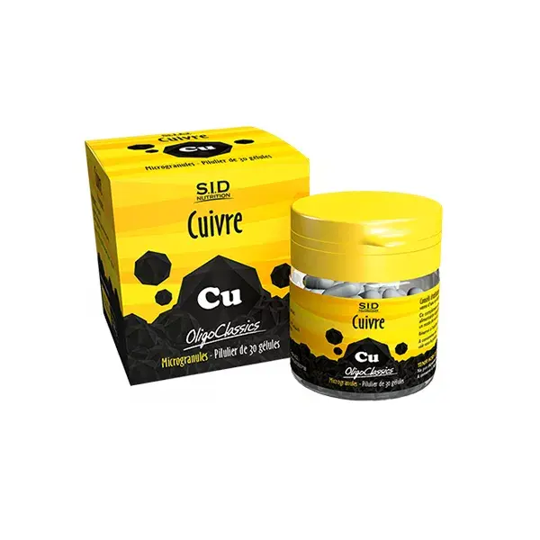 SID Nutrition Oligo Classics Cobre 30 cápsulas