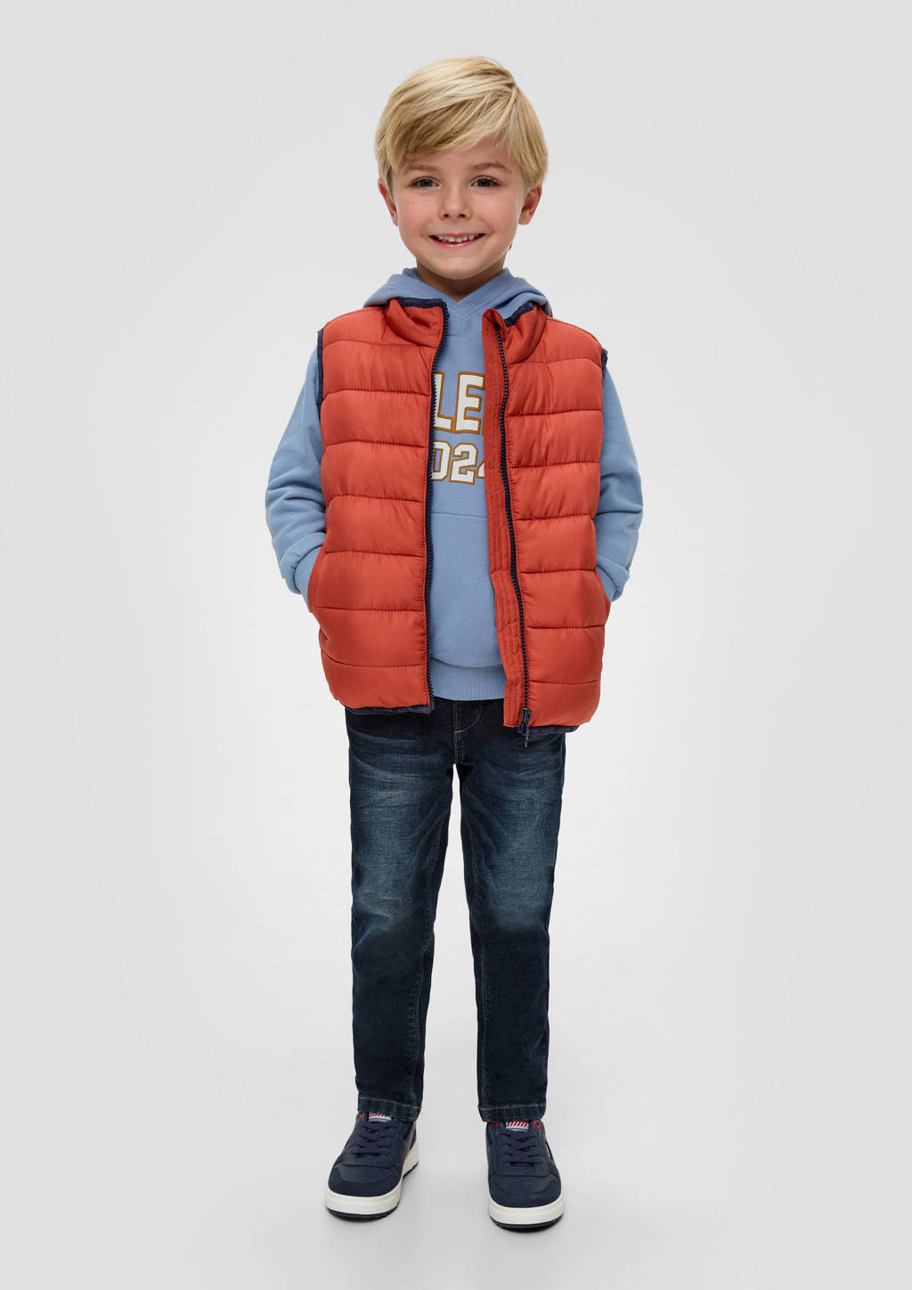 s.Oliver hoodie blauw