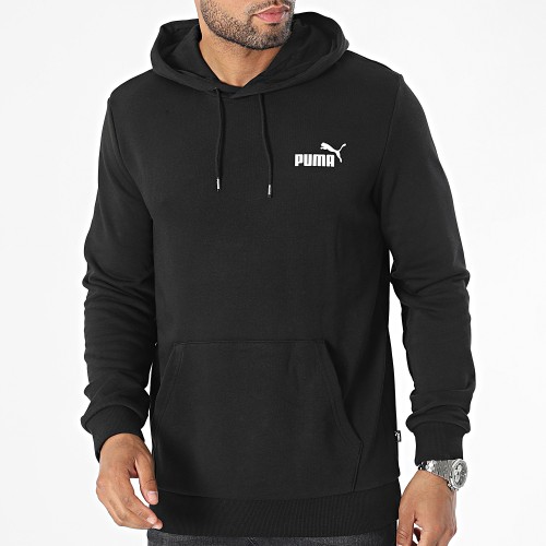 Sweat Capuche Essential Small Logo 586692 Noir