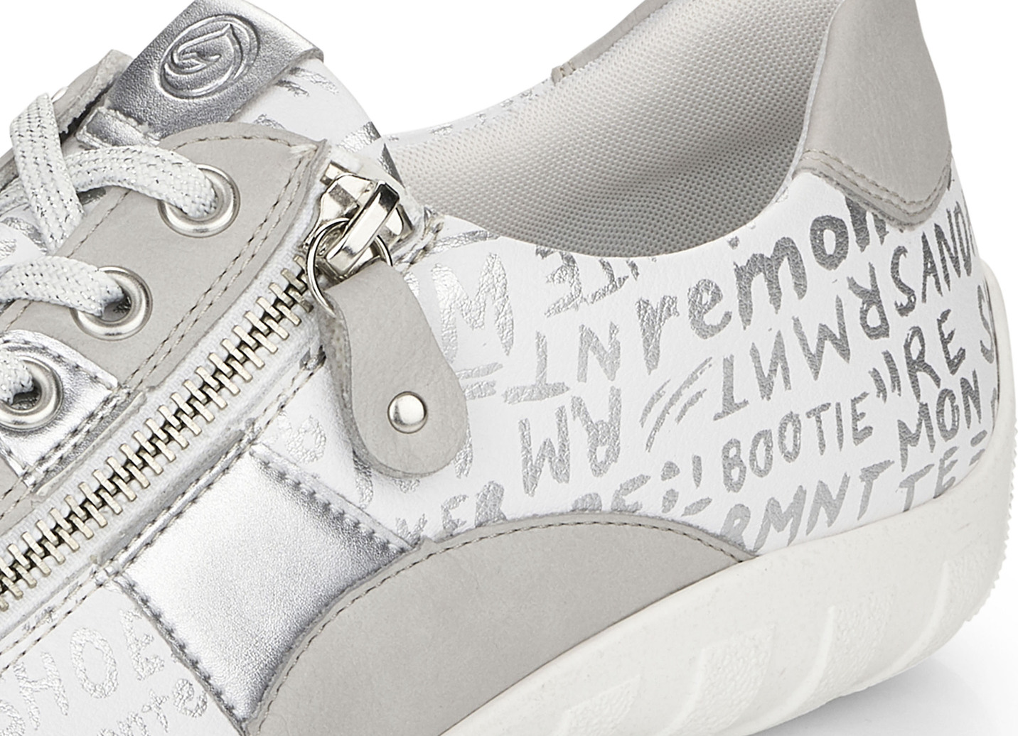 Remonte Sneaker mit bedruckten Besätzen