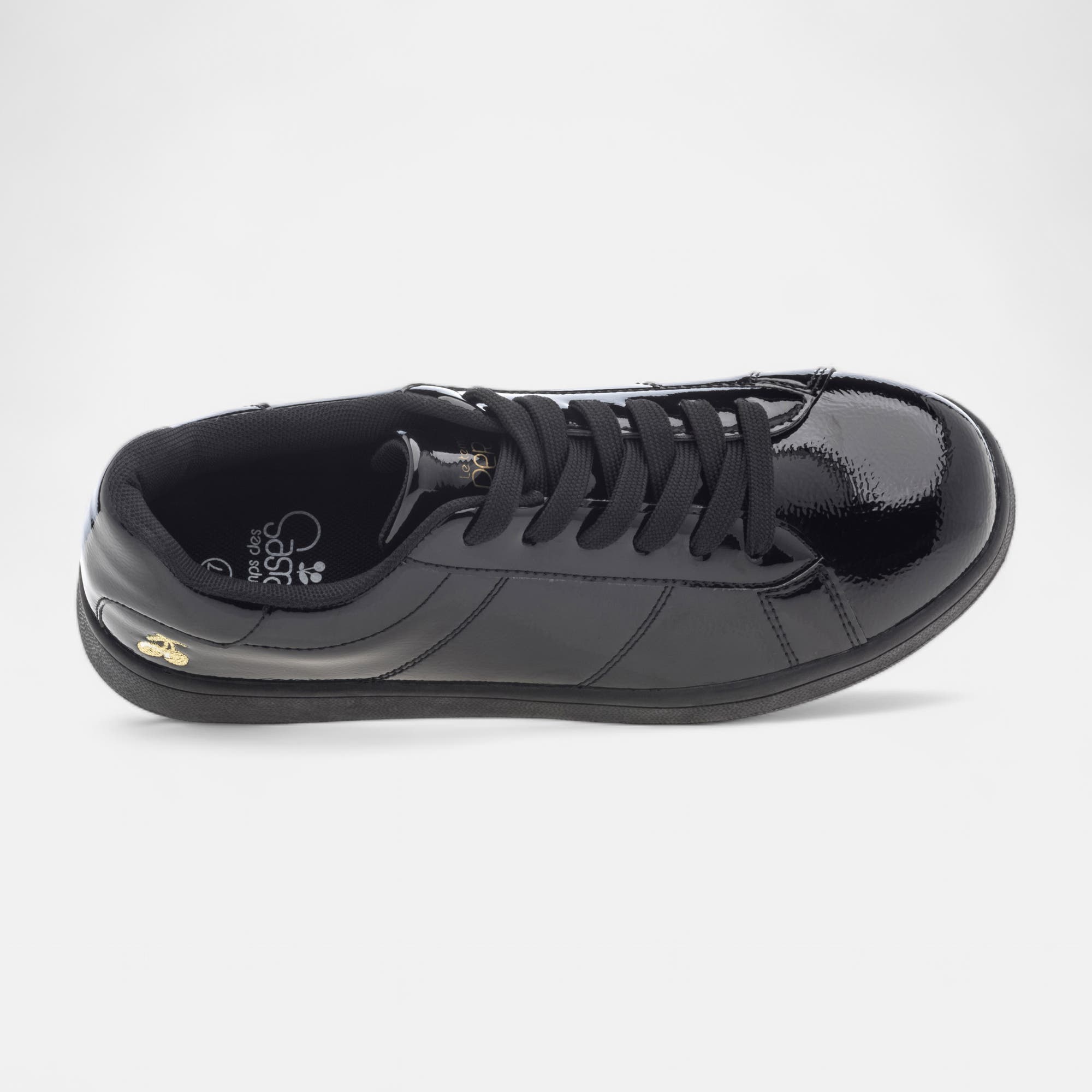 Sneakers Femme noir vernis