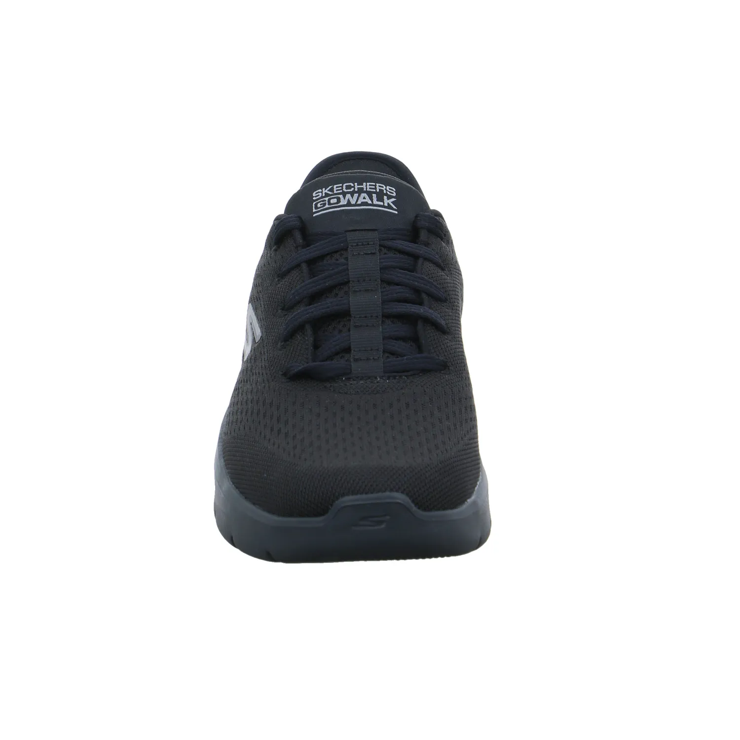 SKECHERS Halbschuhe Sneaker Stoff Schwarz Synthetik