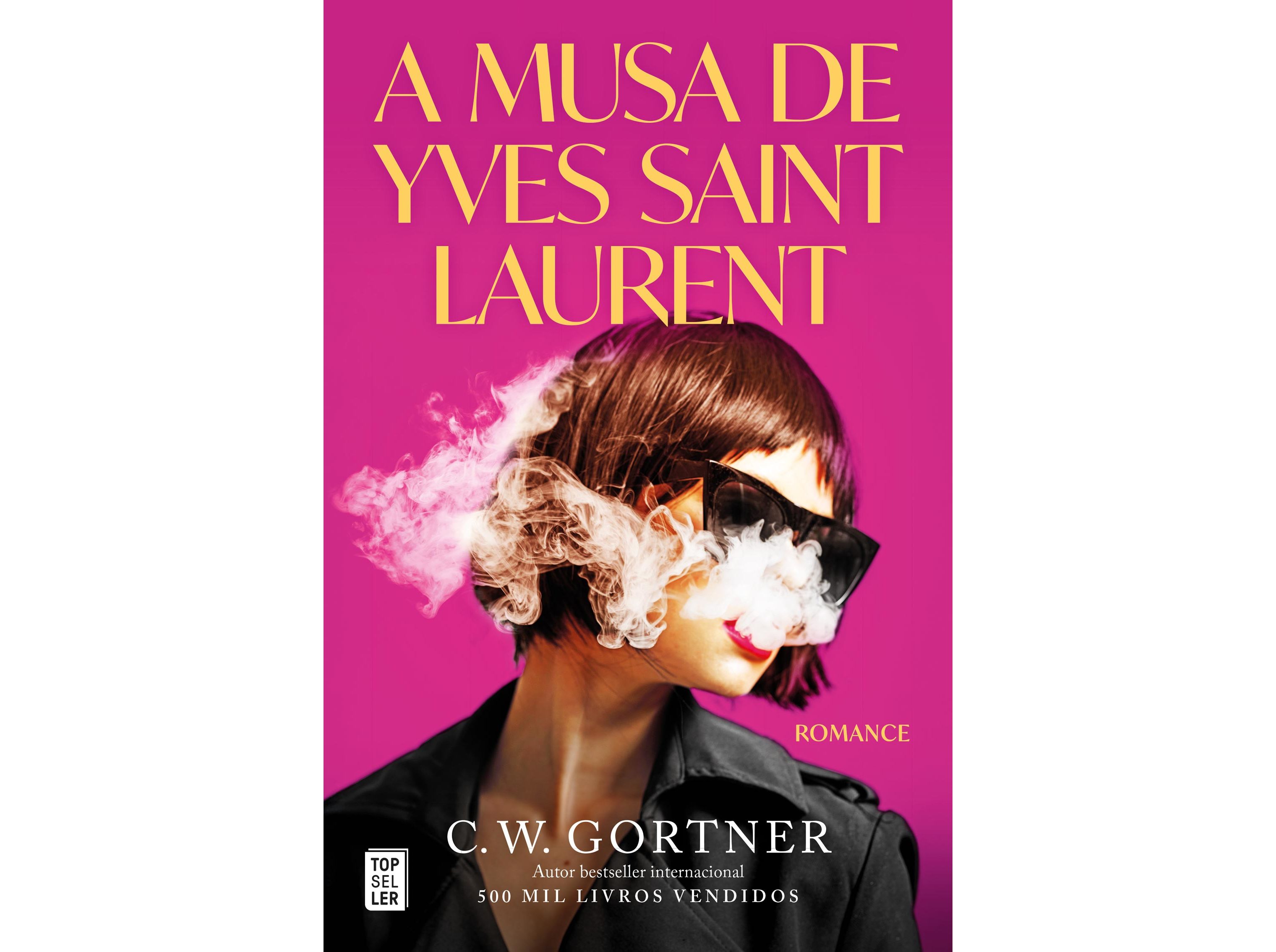 LIVRO A MUSA DE YVES SAINT LAURENT C.W. GORTNER