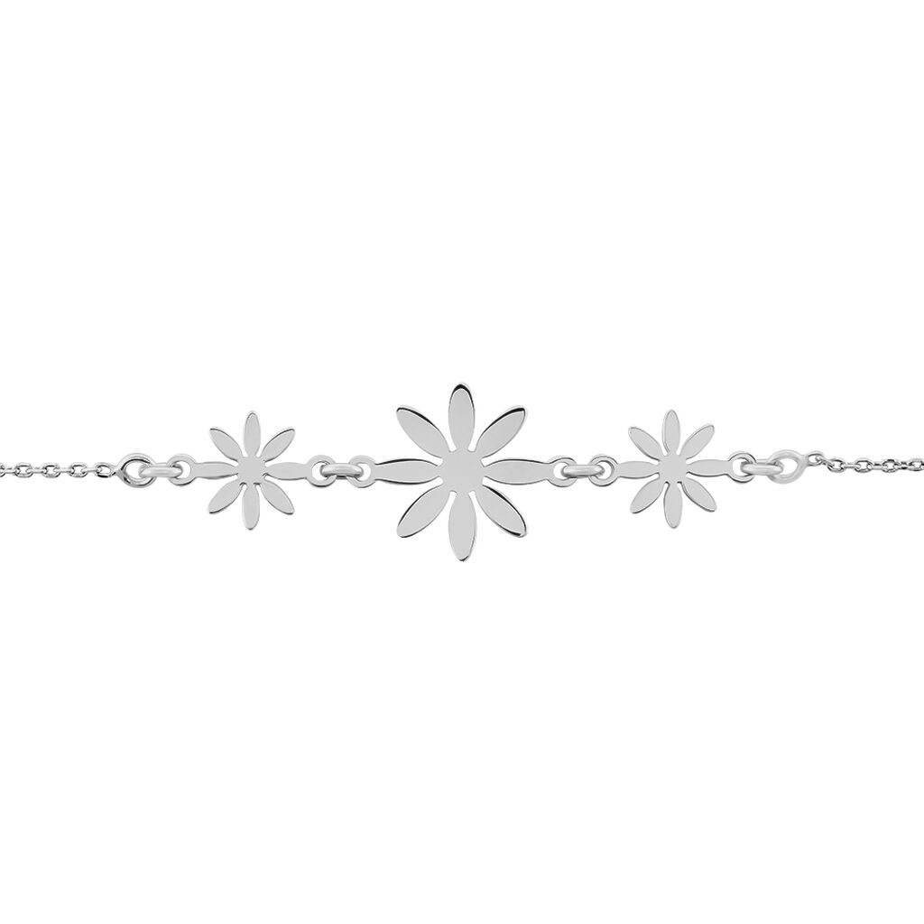 Bracelet Olva Argent Blanc