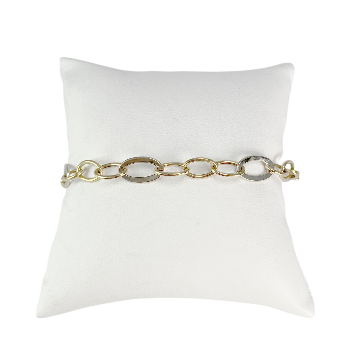 Bracelet d'occasion 2 ors 750 19 cm