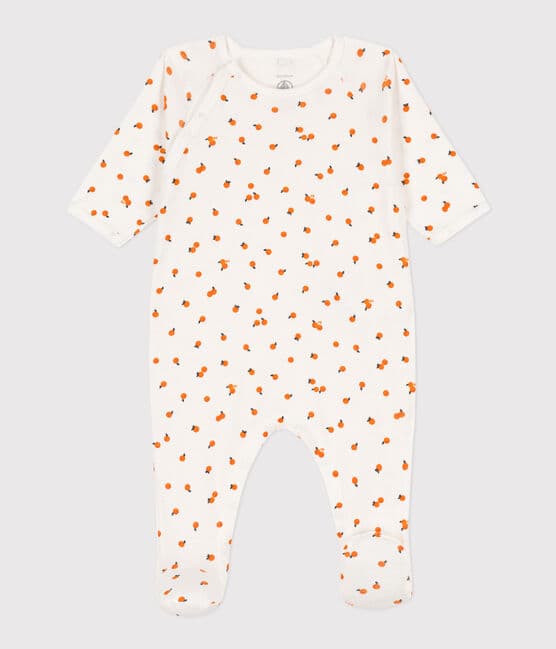 Dors-bien oranges en coton