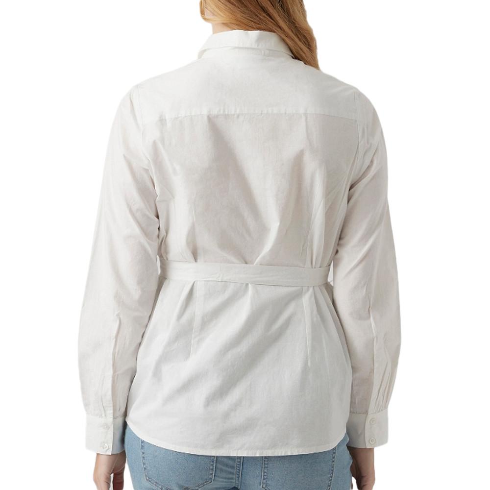 Mamalicious Chemise de Grossesse Blanche Femme Mamalicious Leticia