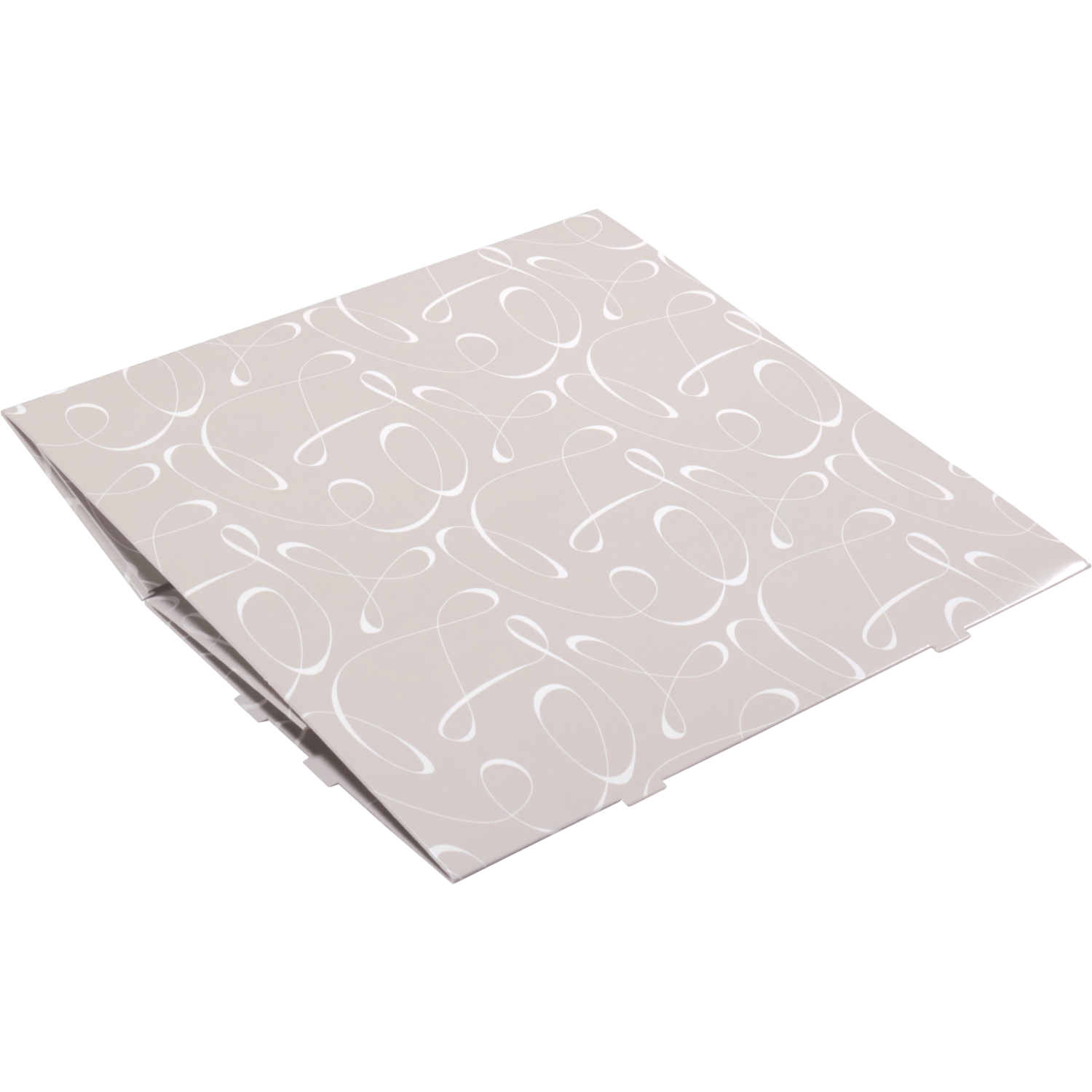 Gebaksdoos, Swirl, karton, 24x16x9cm, zonder venster,
