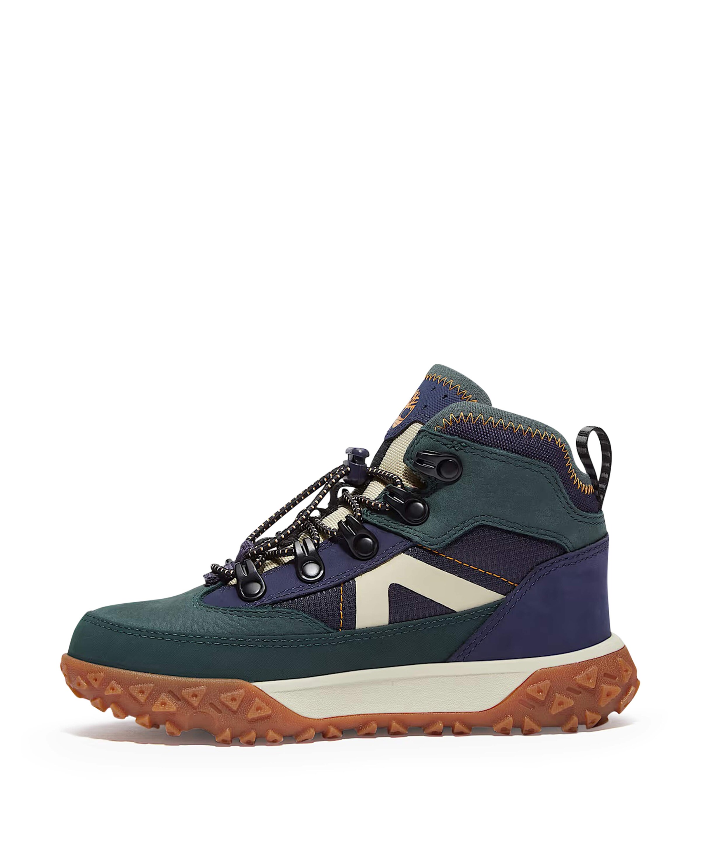 Timberland GreenStride Motion 6 MID BUNGEE WATERPROOF SNEAKER jongens veterschoenen groen