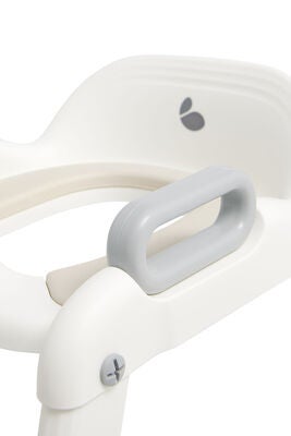 Beemoo CARE Assist Toalettsete CARE med Stige, Grey/White