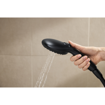 Grohe regendoucheset Quickfix Vitalio Start met handdouche 2 standen zwart