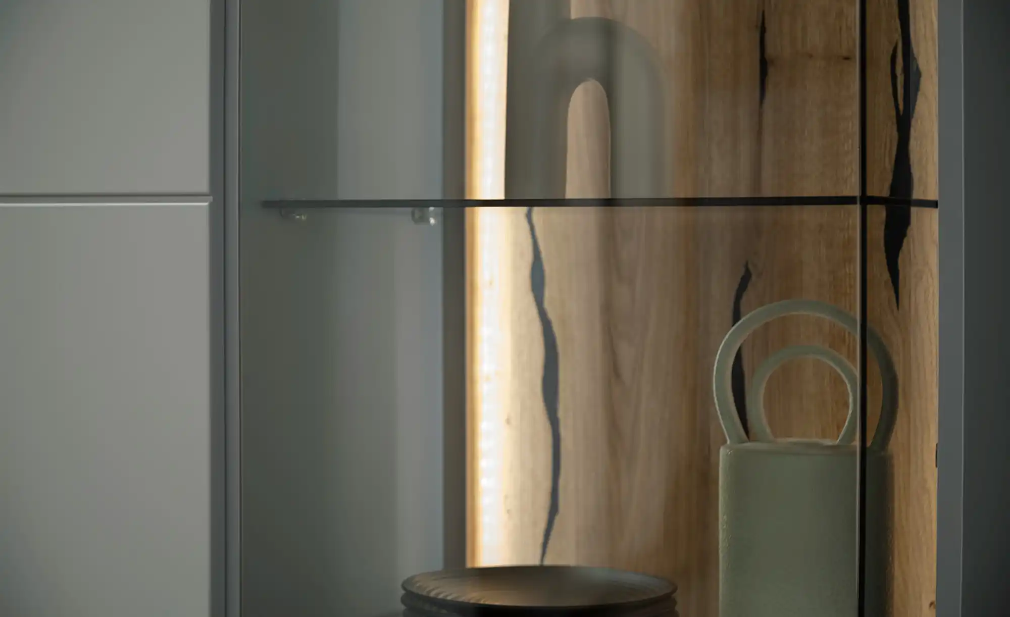 uno Kombi-Vitrine Sella