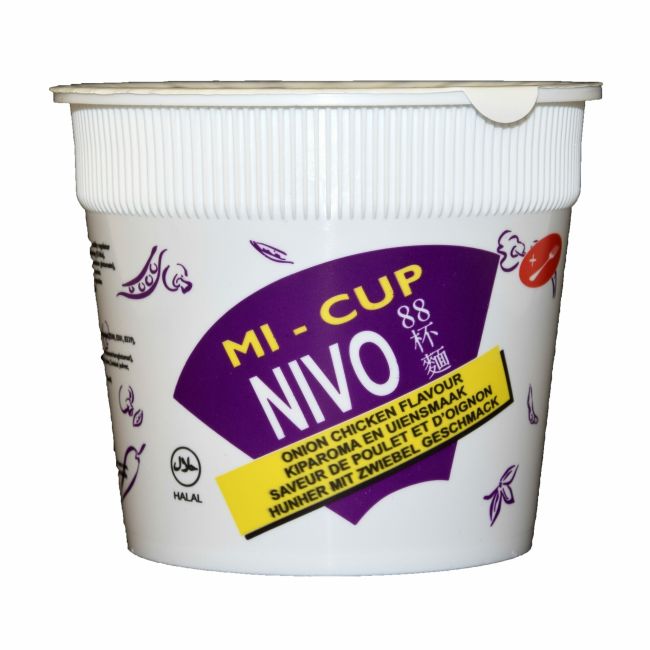 Nivo Mi-Cup Instant Noedels Uien & Kippenvlees Smaak 65g