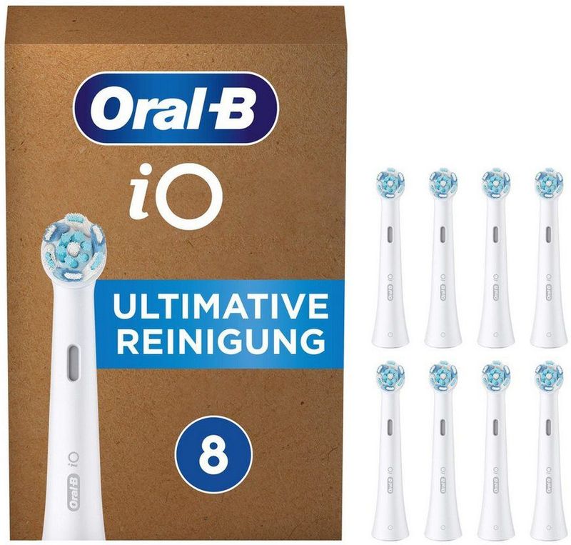 Oral-B - iO Ultimate Clean - Opzetborstels - 8 Stuks