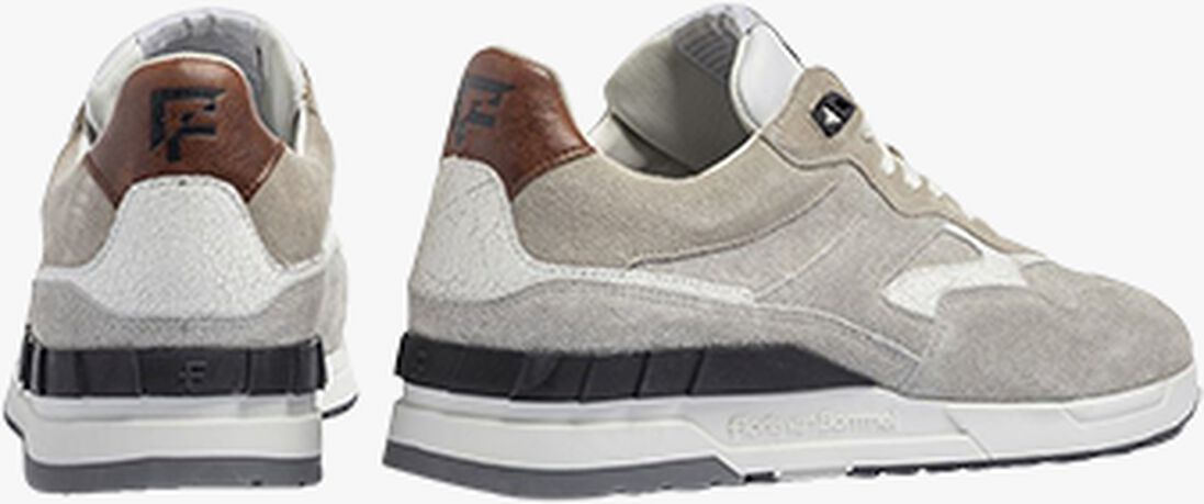 FLORIS VAN BOMMEL bruine floris van bommel lage sneakers sfm-10170