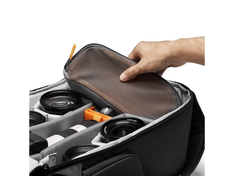 Lowepro Flipside 400 AW III - Rygsæk til digitalkamera med objektiver - 600D ripstop polyester, 600D polyester, 150D 148T polyester Canvex - mørkegrå - 15