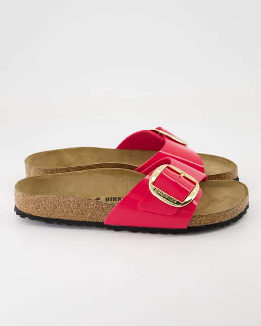 Birkenstock Madrid Big Buckle Pantoletten in Pink