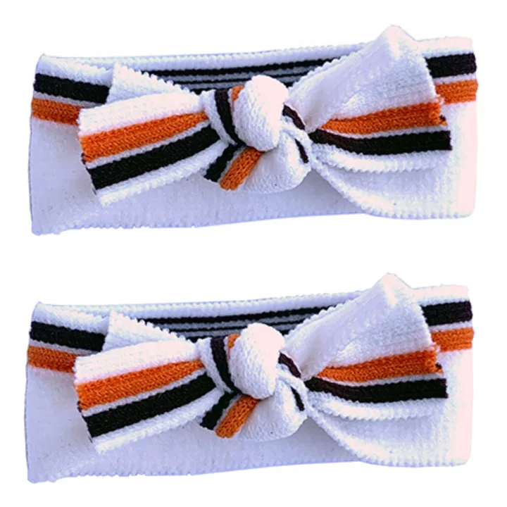 Beauw Lot de 2 Élastiques Larges | Ecru