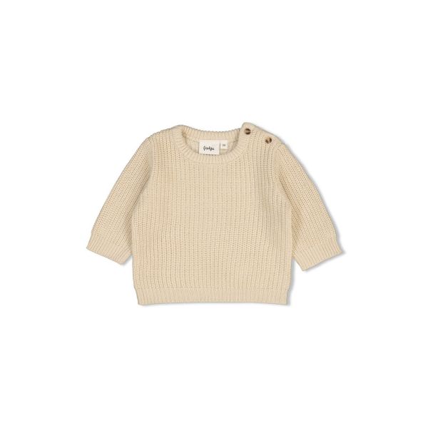 Feetje Sweater Gebreid The Magic is in You Creme