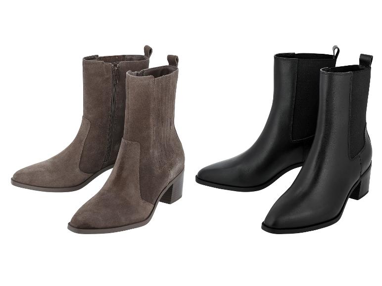 Leren dames chelsea boots