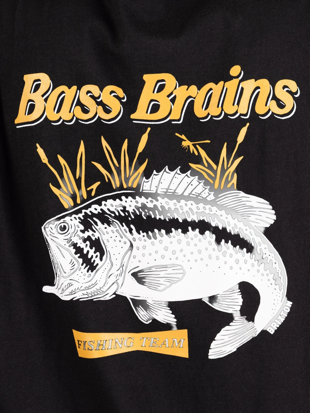Brixton Bass Brains T-Shirt black