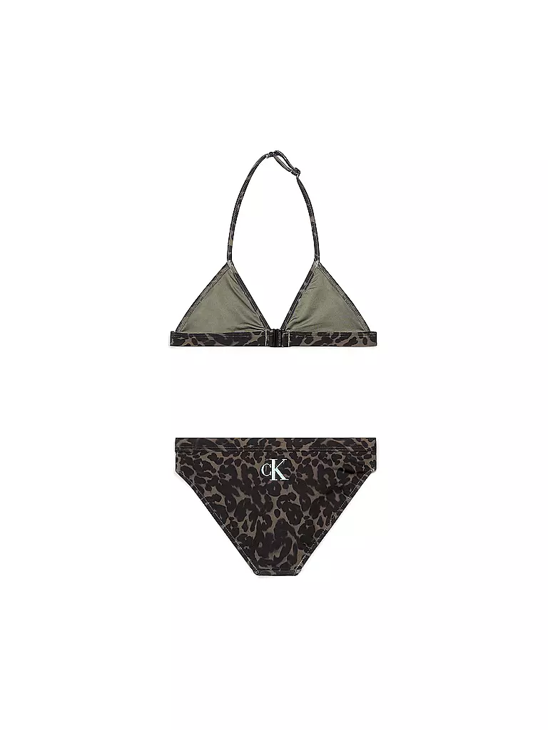 CALVIN KLEIN JEANS Mädchen Bikini Set  braun
