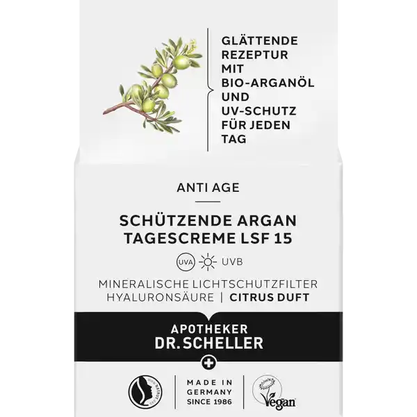 Anti Age Schützende Argan Tagescreme LSF 15
