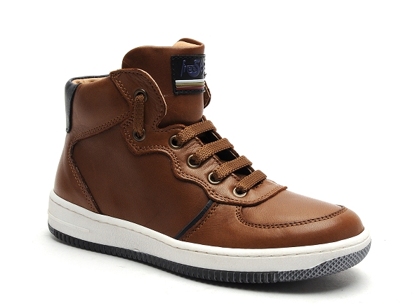 Freesby boots bottine enfant 2304 garcon marron