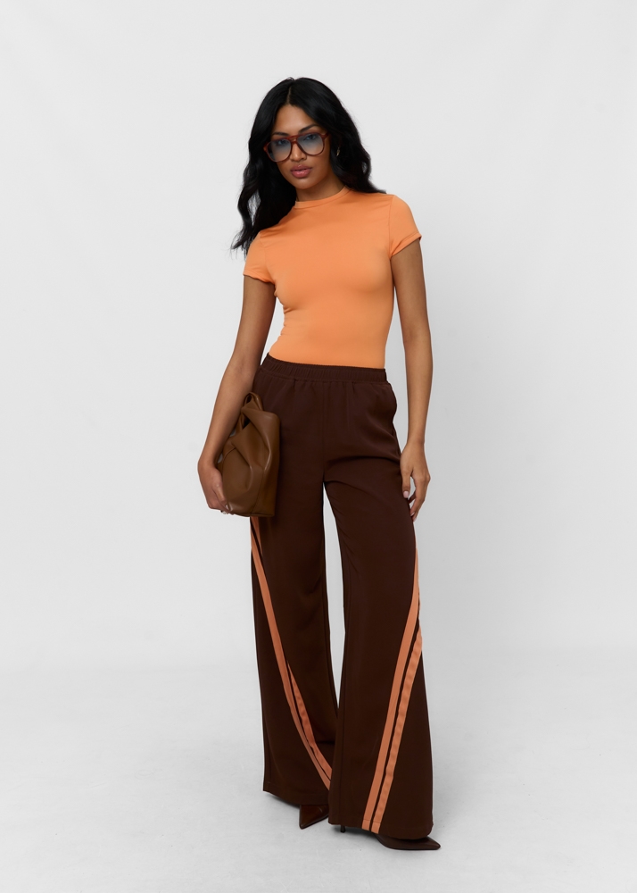 Maan broek choco bruin