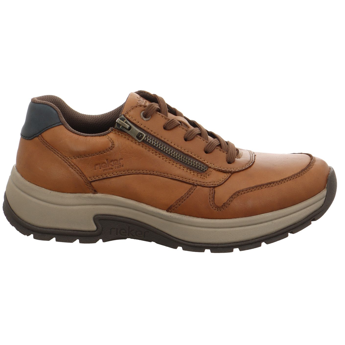 Schnürschuh braun