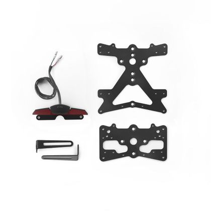 Support de plaque Rizoma FOX - Noir