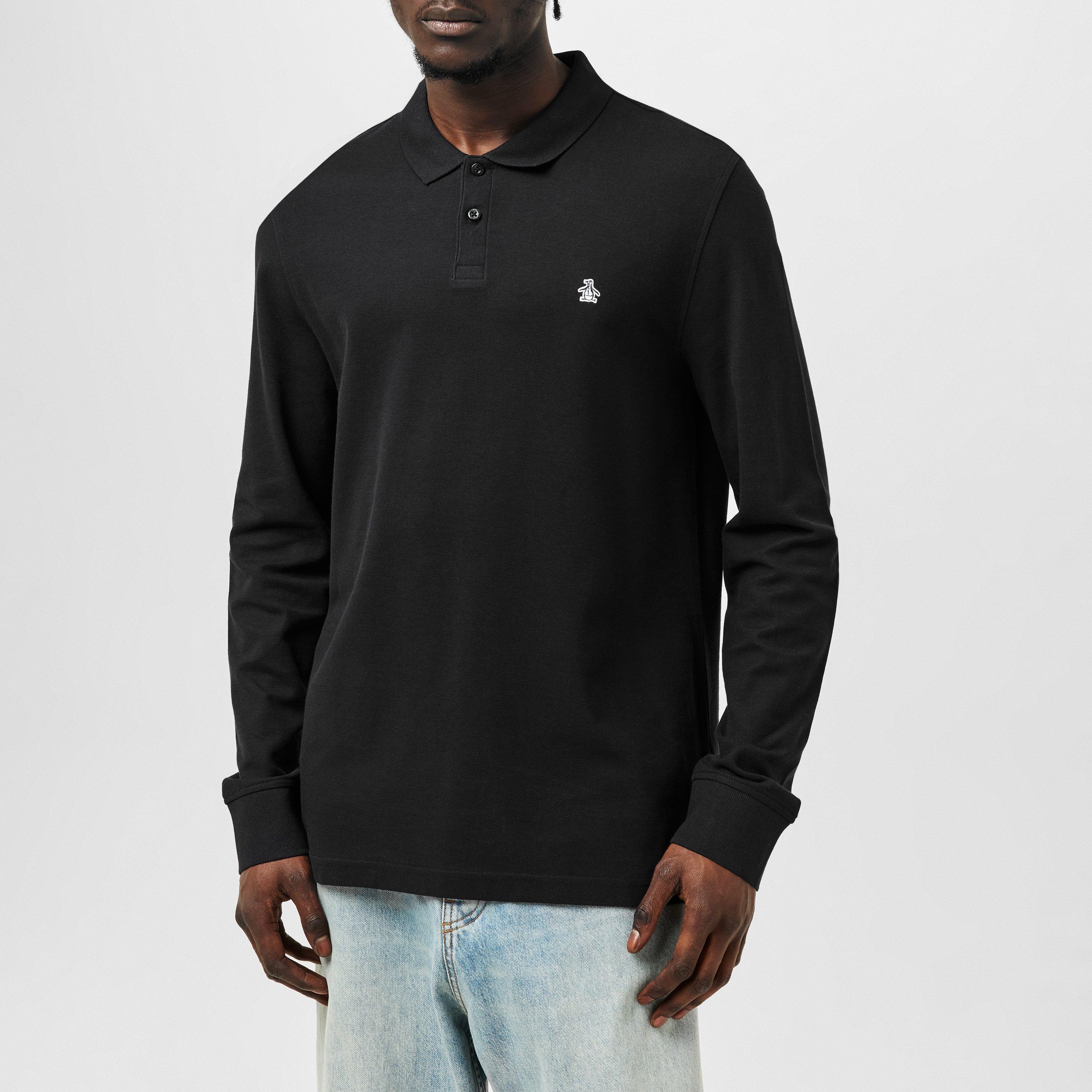 Original Penguin Long Sleeve Polo Shirt
