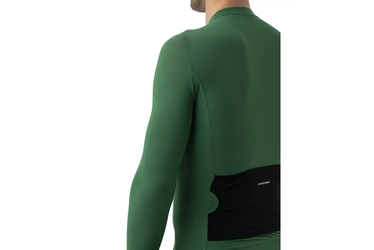 Etxeondo Alde Fietsshirt Lange Mouwen Groen Heren