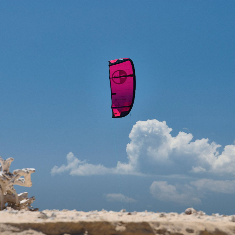 AILE DE KITESURF NORTH PULSE 2024 RUBINED RED