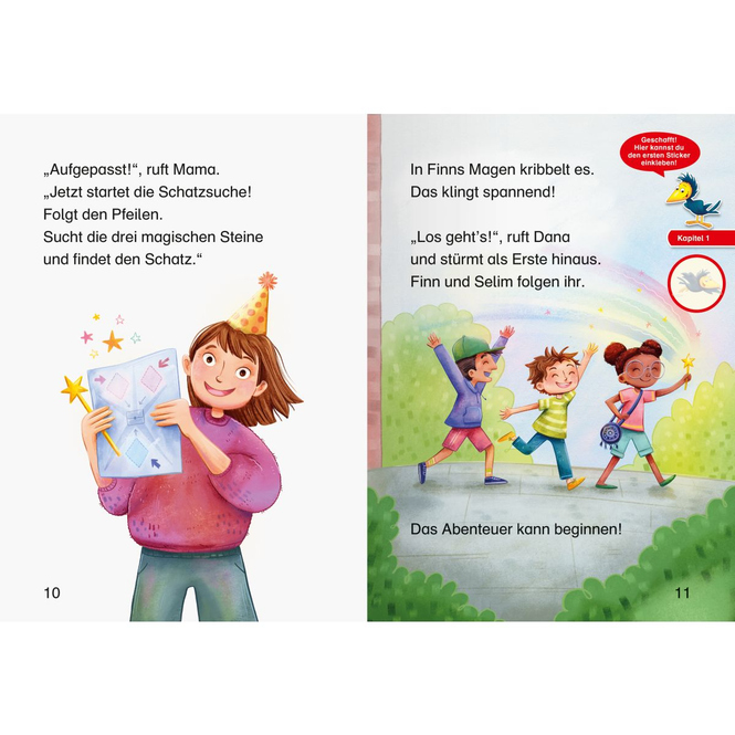 Leserabe - 1.Lesestufe - Ein fantastischer Geburtstag