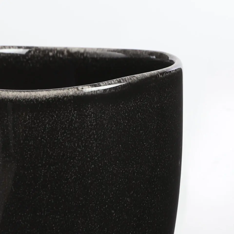 Mica Decorations Tabo Serviesset 4 persoons Keramiek Zwart