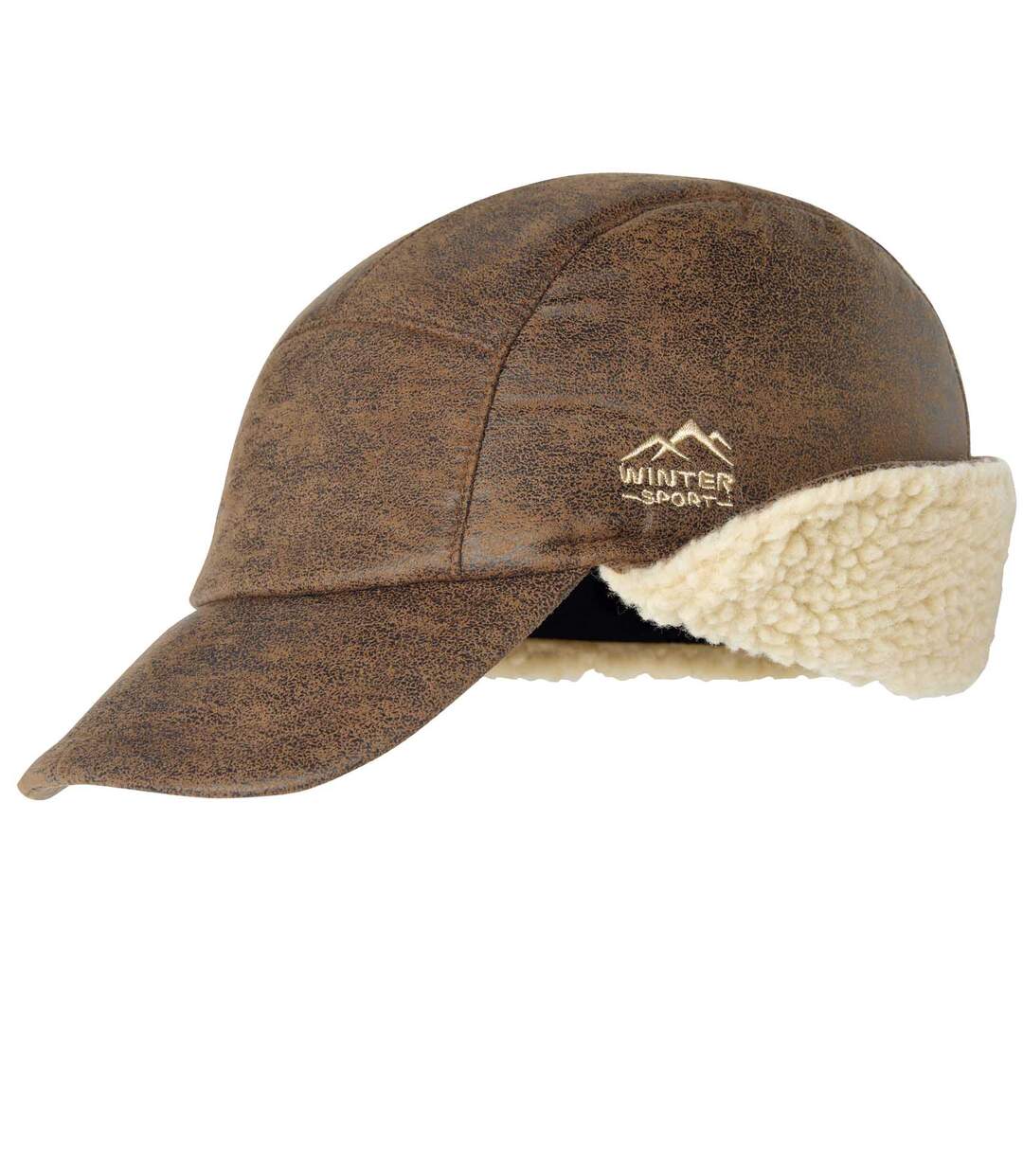 Casquette Cache-Oreilles Doublée Sherpa