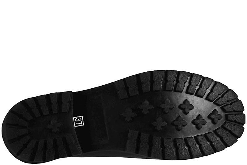 GREEN COMFORT RAIN RUBBERBOOT MID CUT BLACK GUMMISTØVLE