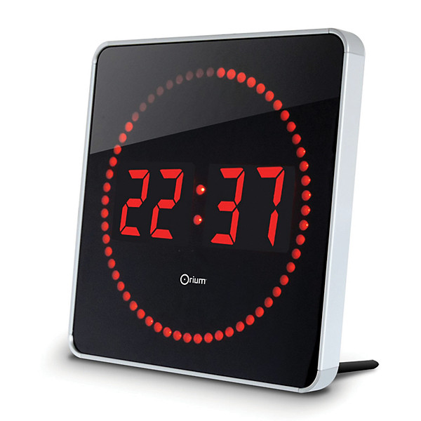 Horloge Led Studio Alu 2 en1