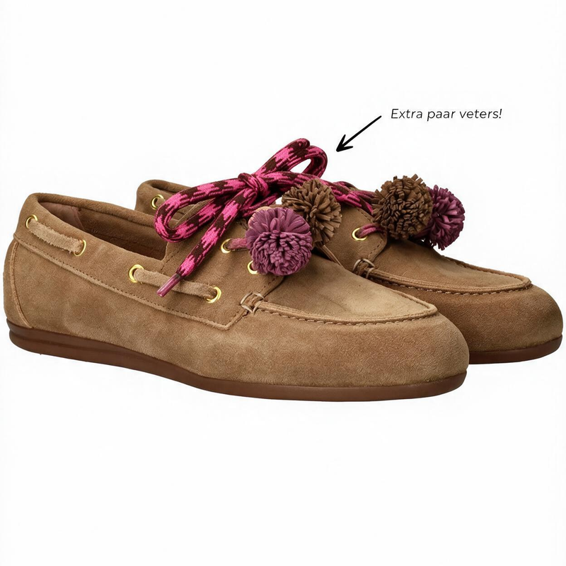 Shoecolate Loafers Beige Dames