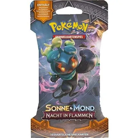 Pokemon Sonne & Mond - Nacht in Flammen Booster, 1 Stück